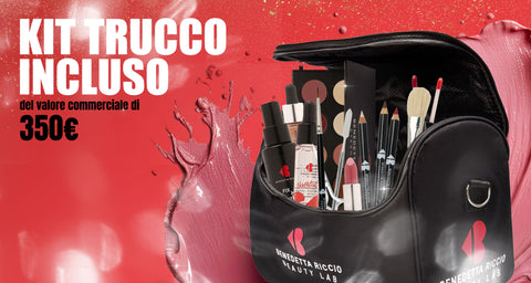 Kit trucco del valore di 300€ compreso nel Corso Make-Up Artist di Benedetta Riccio